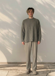 The Mao Shirt Black - Pea & Kew