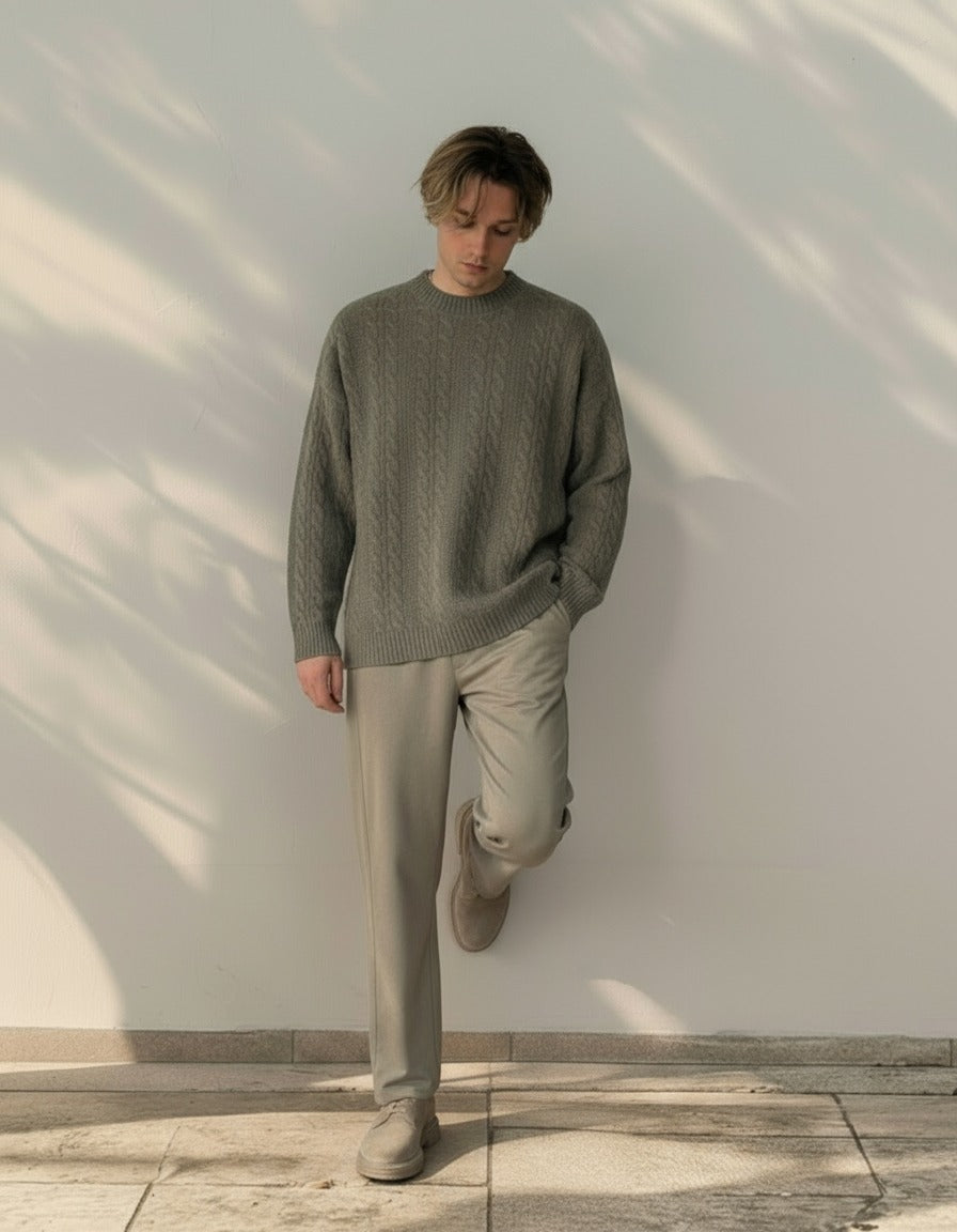 The Mao Shirt Black - Pea & Kew