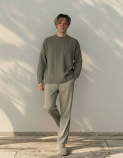 The Mao Shirt Black - Pea & Kew