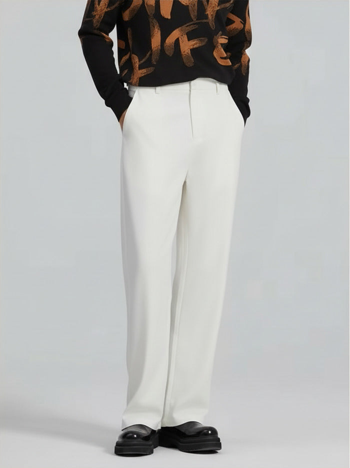 The Drape Trouser - Pea & Kew