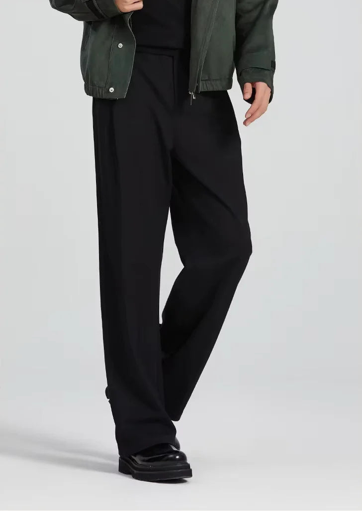 The Drape Trouser - Pea & Kew