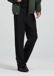 The Drape Trouser - Pea & Kew