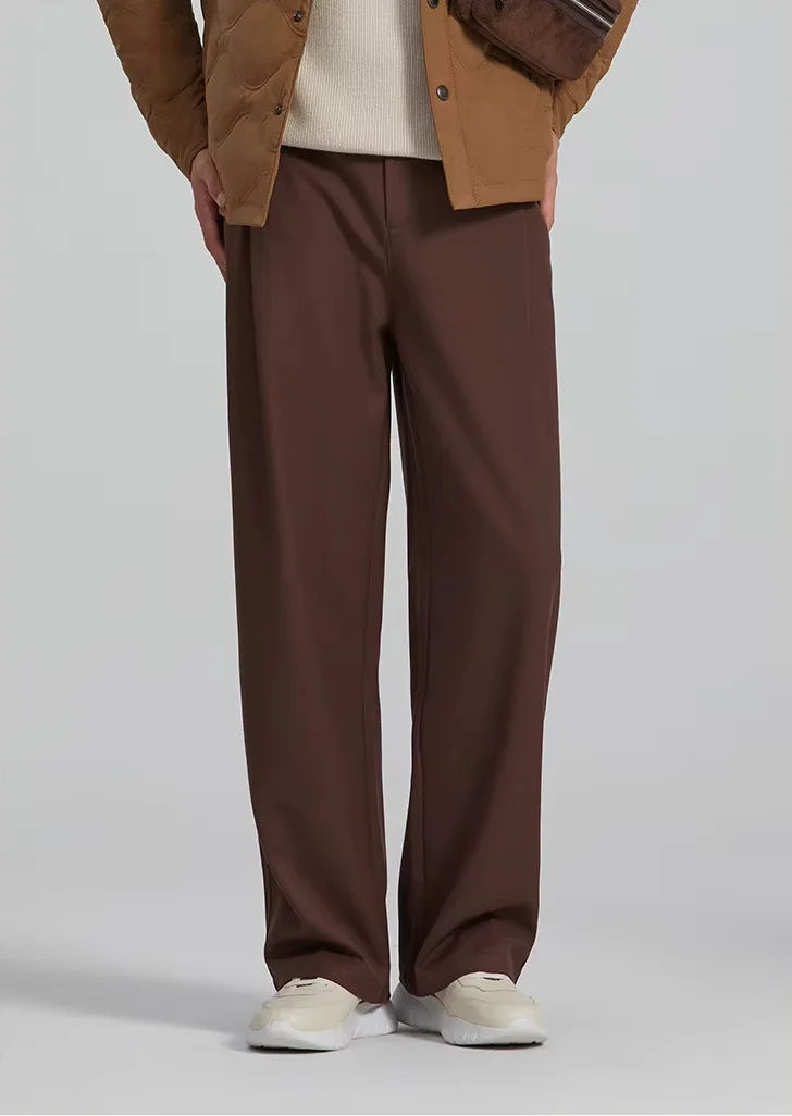 The Drape Trouser - Pea & Kew
