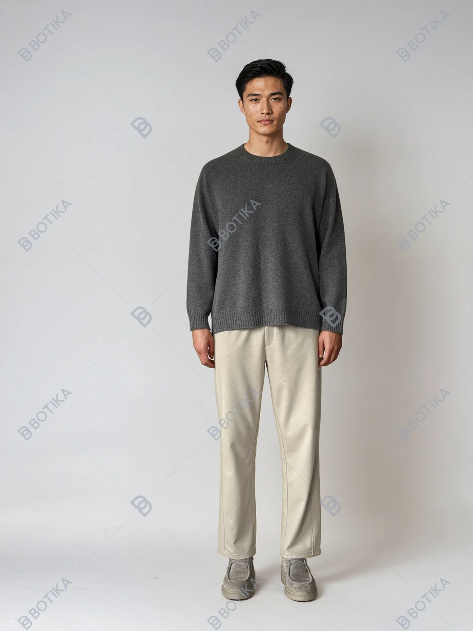 The Mao Shirt Black - Pea & Kew