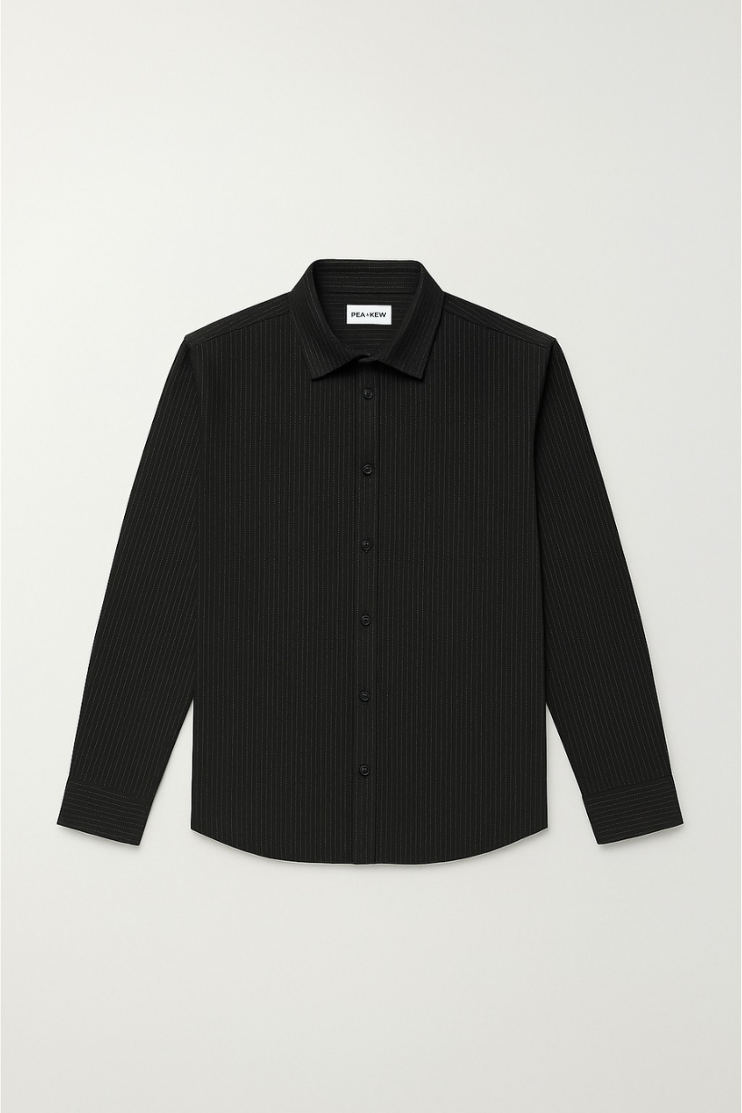 The Pinstripe Shirt - Pea & Kew
