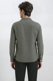 The Horizon Shirt Grey - Pea & Kew