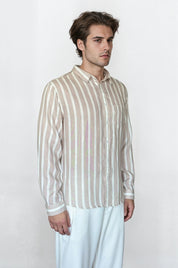 The Dune Shirt - Pea & Kew