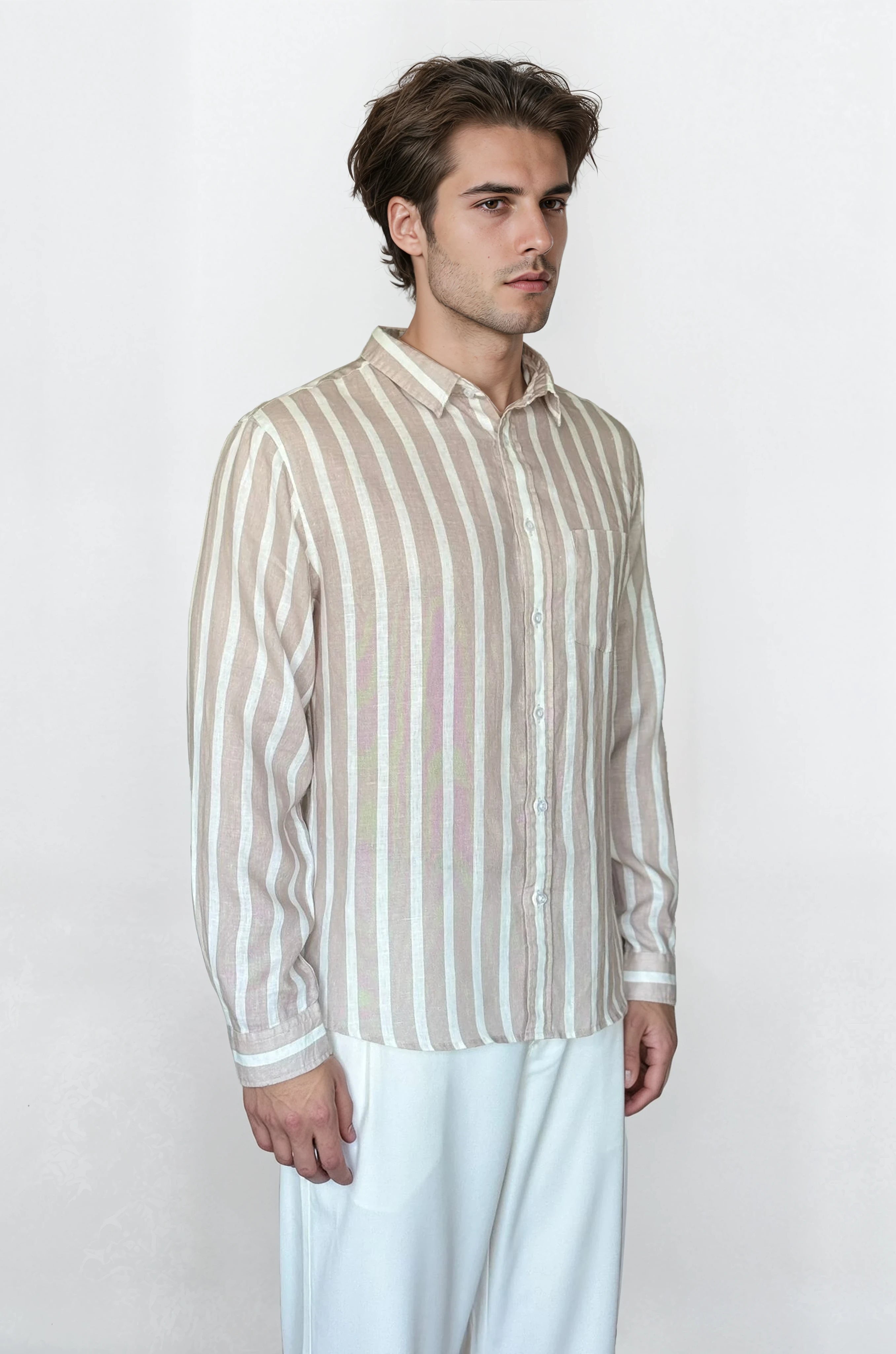 The Dune Shirt - Pea & Kew