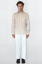 The Dune Shirt - Pea & Kew