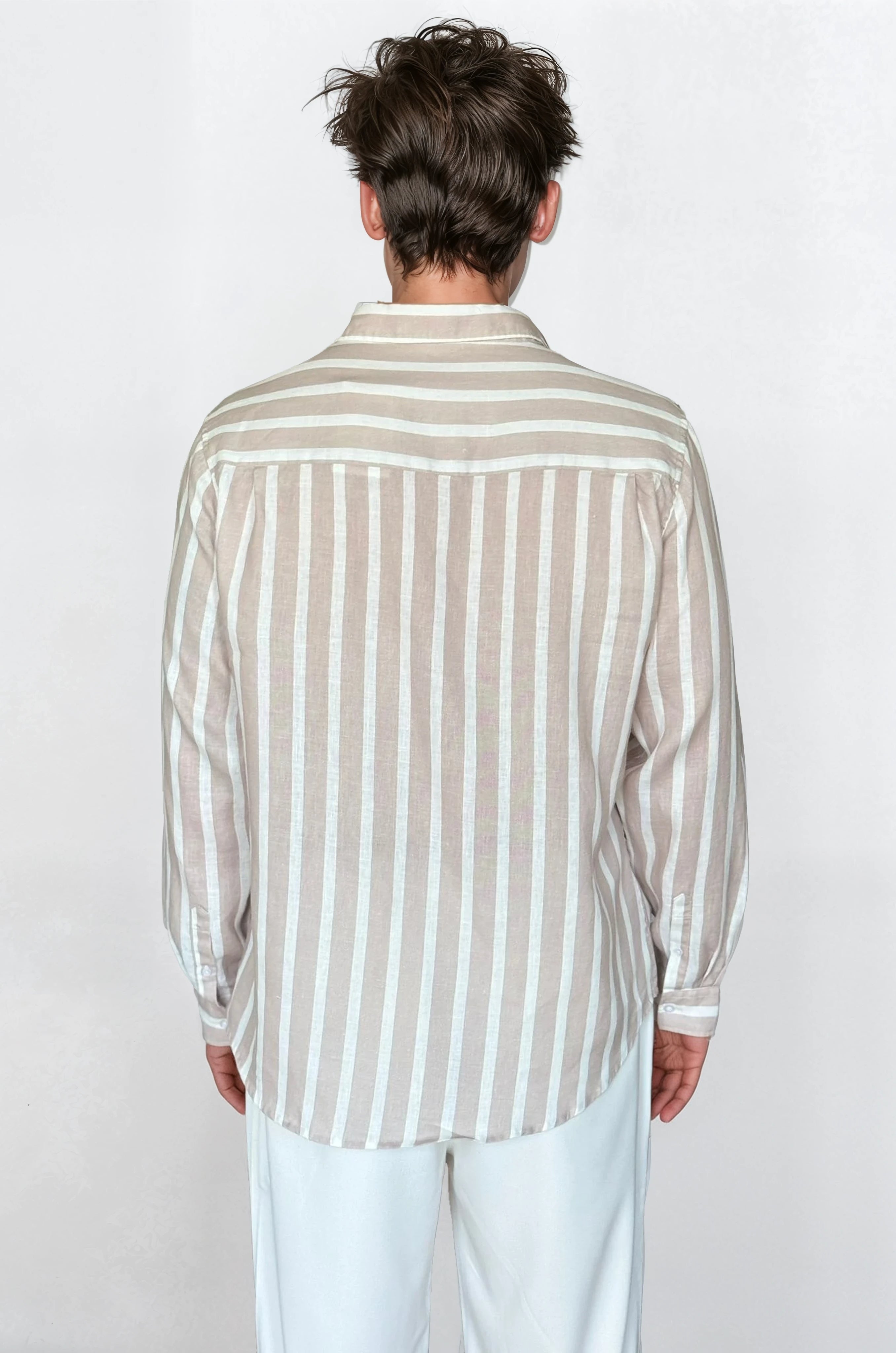 The Dune Shirt - Pea & Kew