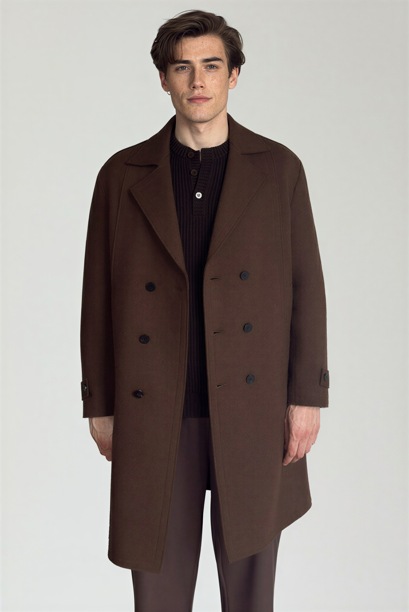 The Alder Coat - Pea & Kew