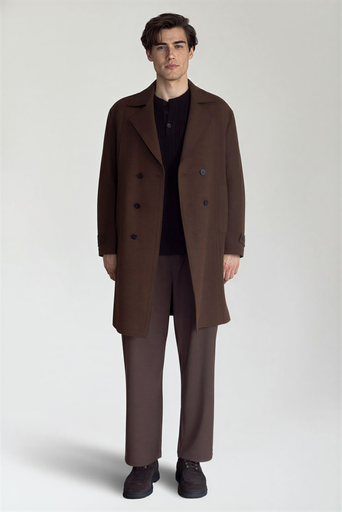 The Alder Coat - Pea & Kew