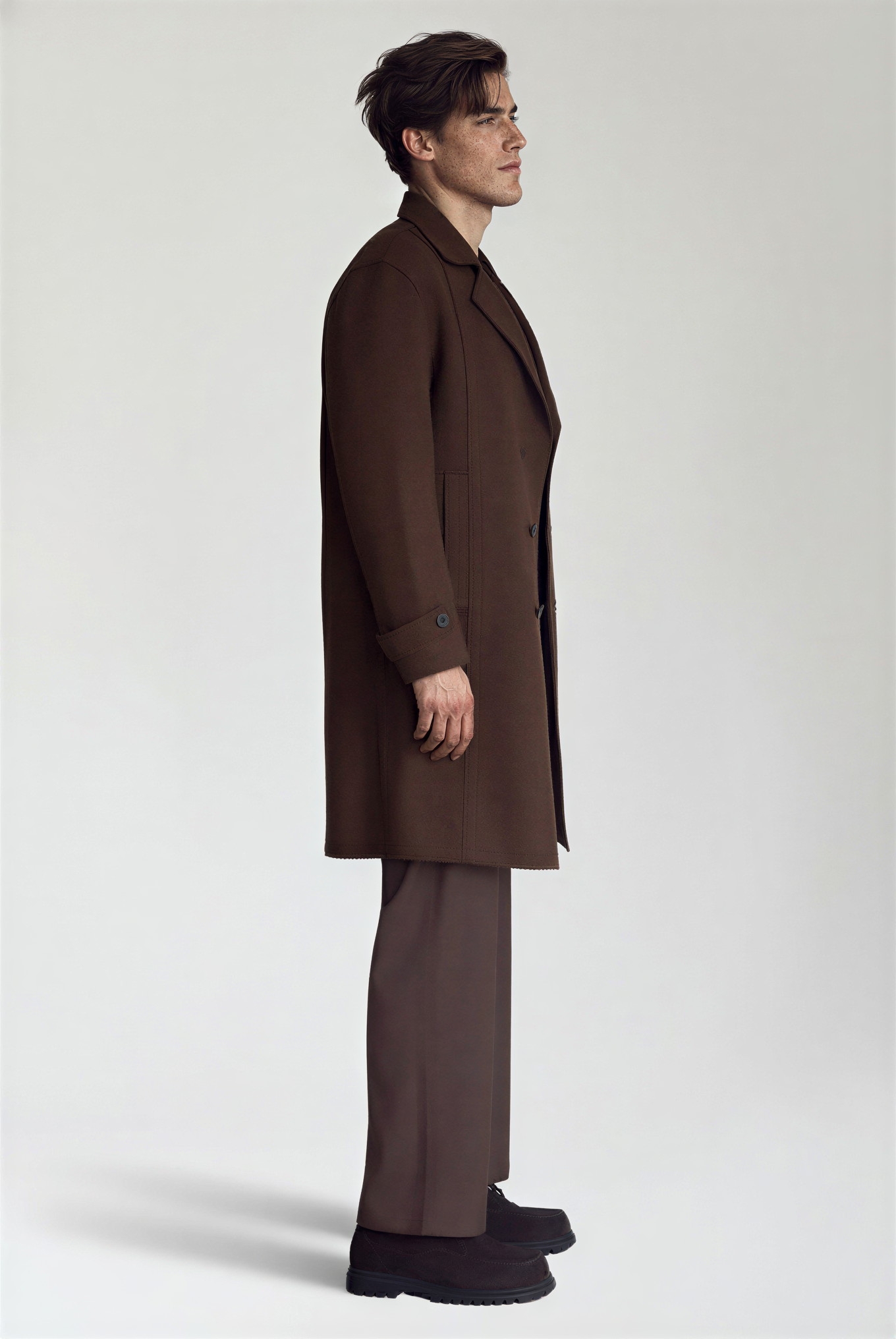 The Alder Coat - Pea & Kew