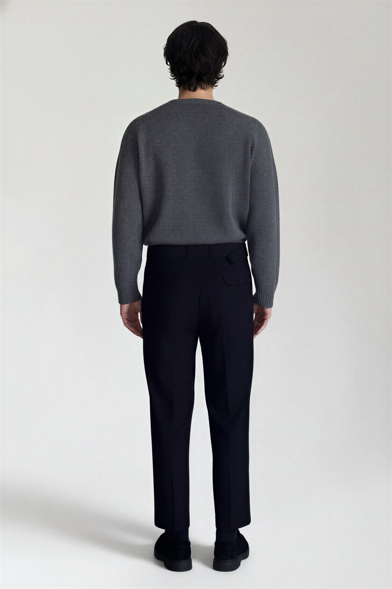 The Belted Trouser - Pea & Kew