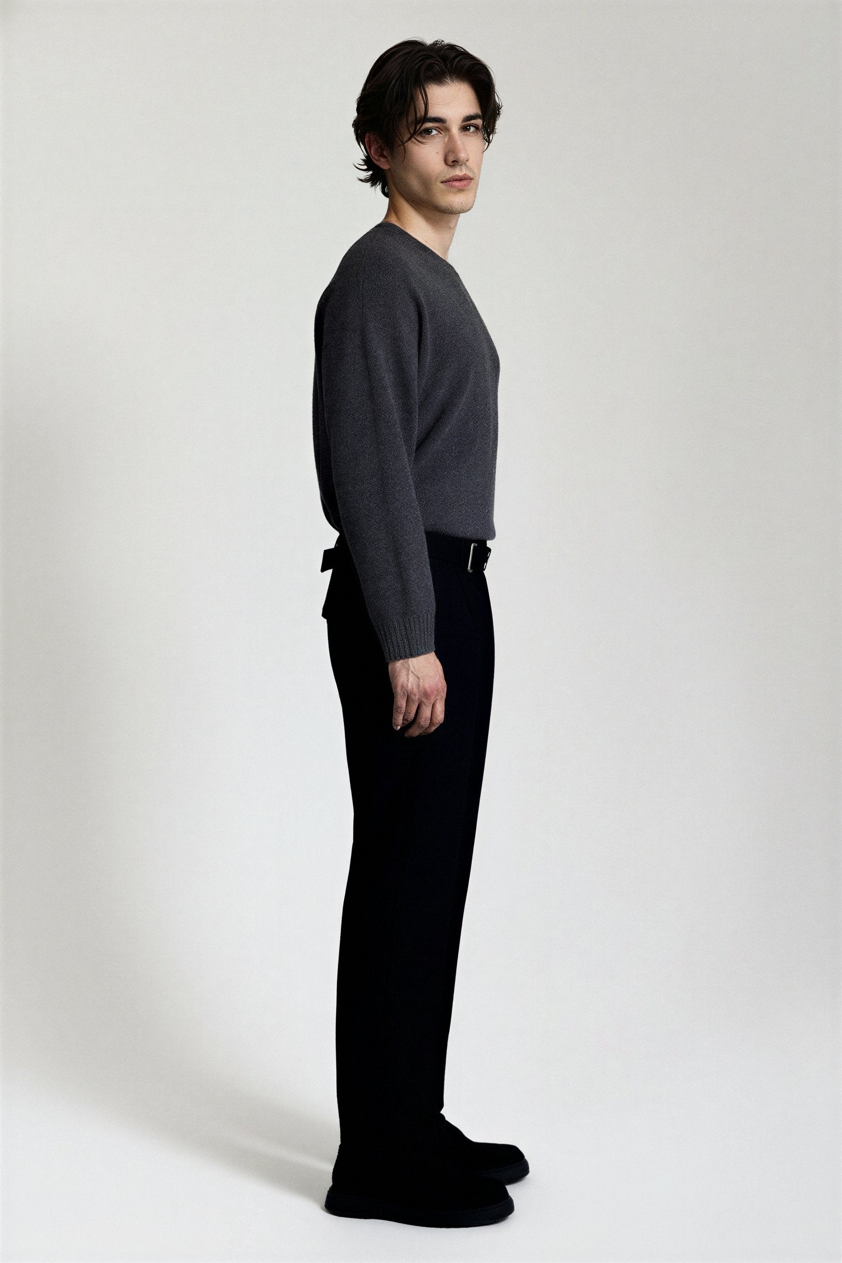 The Belted Trouser - Pea & Kew