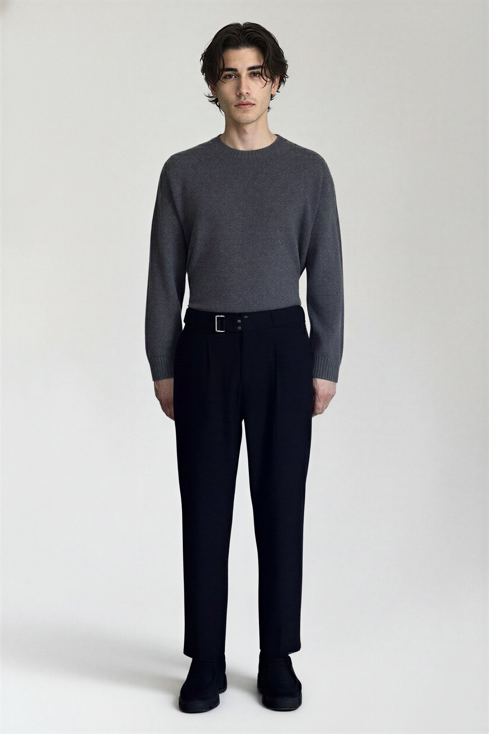 The Belted Trouser - Pea & Kew