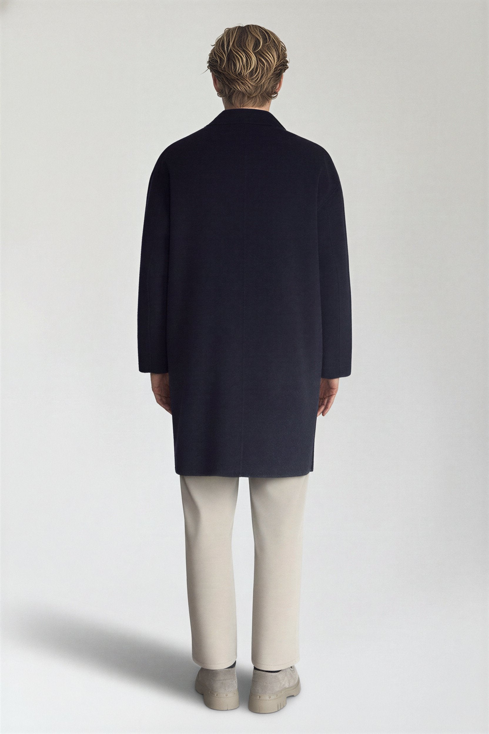 The Oslo Coat - Pea & Kew