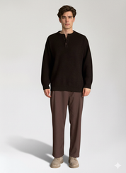 The Horizon Shirt Grey - Pea & Kew