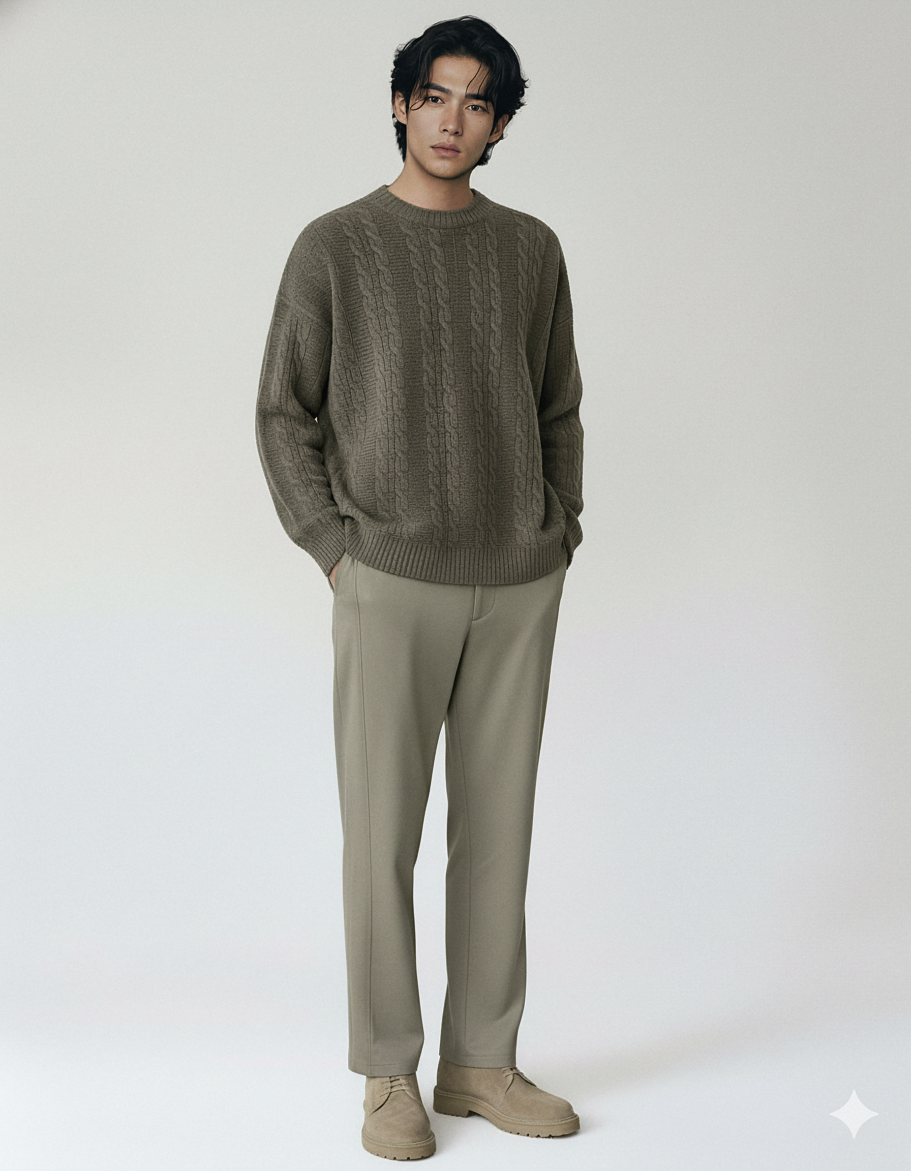 The Horizon Shirt Grey - Pea & Kew